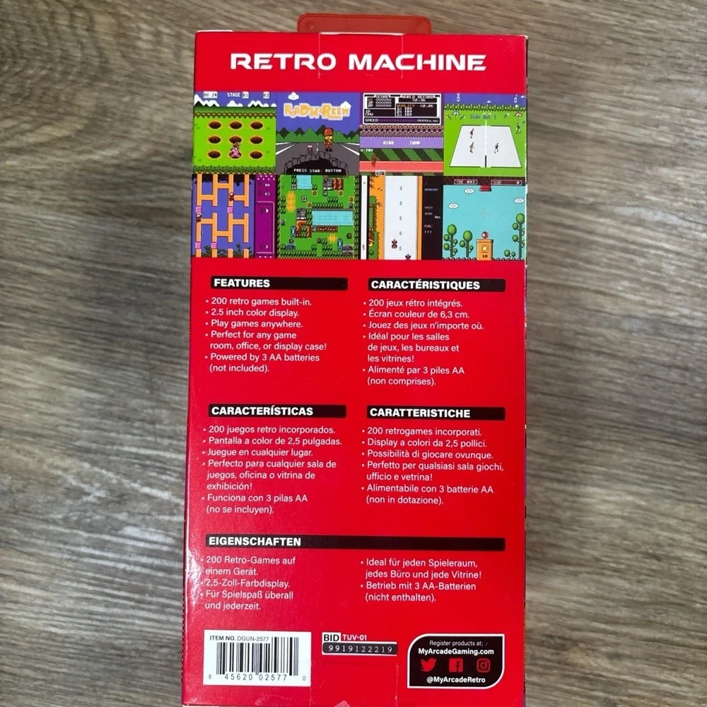 My‎ Arcade Retro Machine with 200 Games